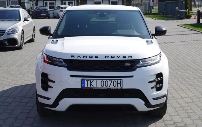 Land Rover Range Rover Evoque cena 137000 przebieg: 31400, rok produkcji 2020 z Szamocin małe 781